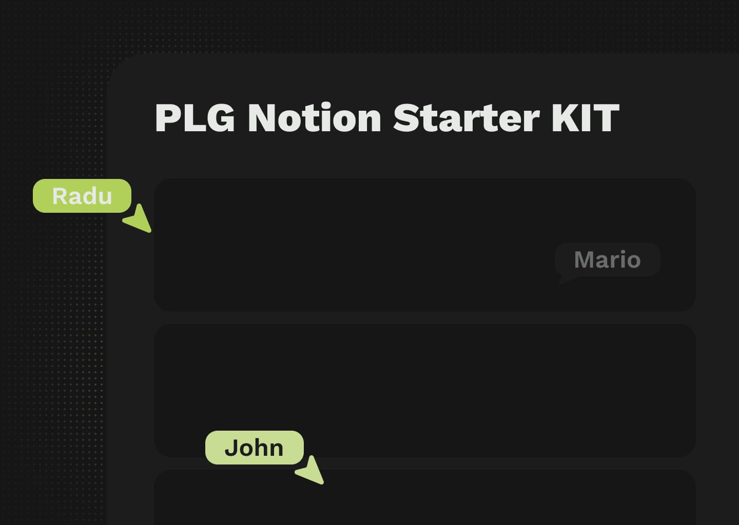 PLG Strategy KIT